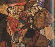 Egon Schiele Agony (mk20) oil painting on canvas